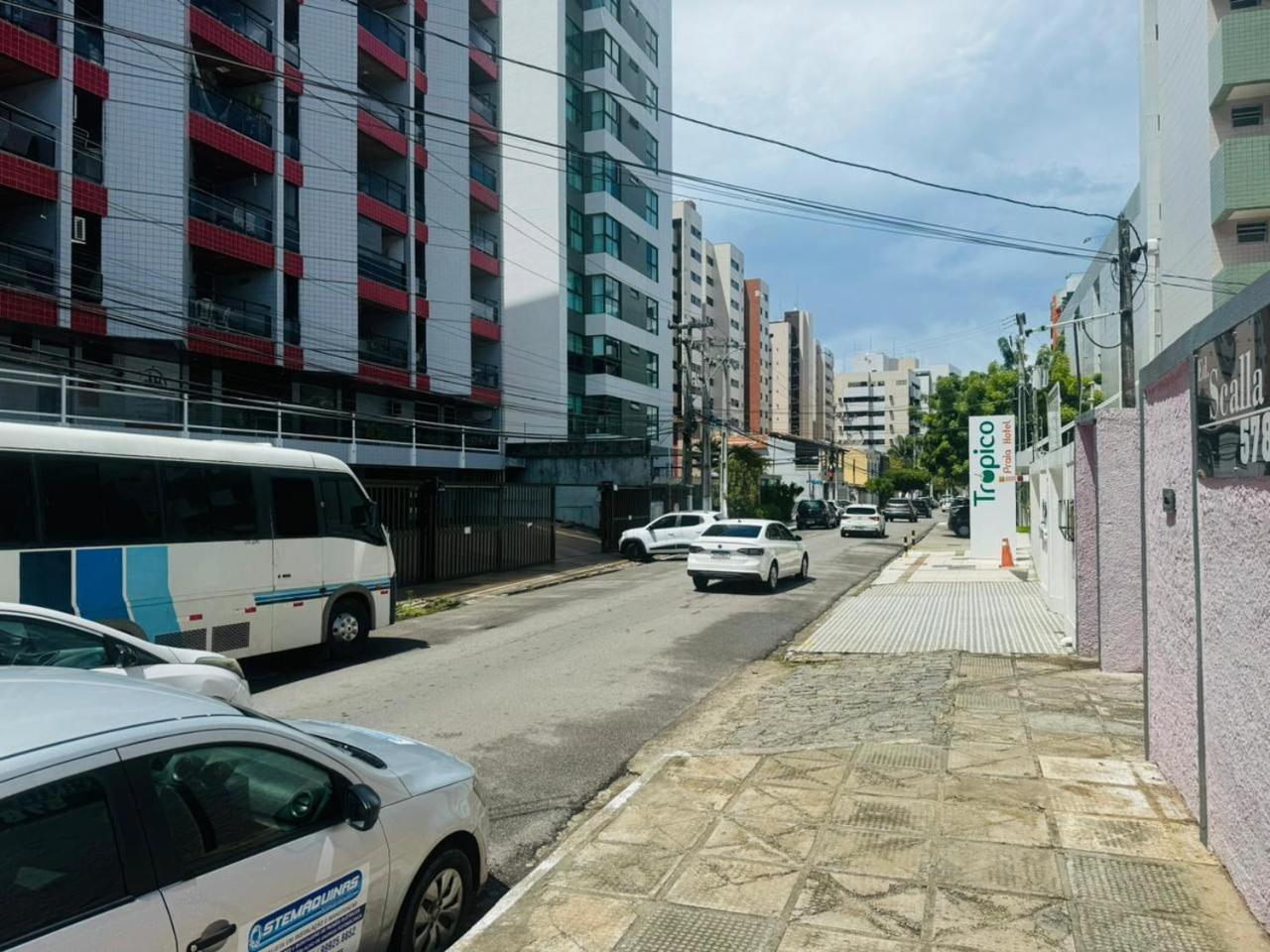 Praia De Ponta Verde Com Lavadora, Wi-Fi, Garagem - Quarto Andar Maceió 外观 照片